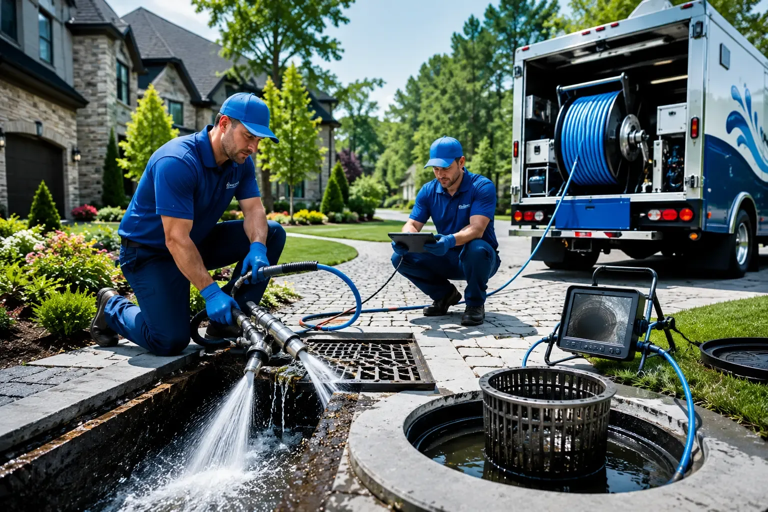 Local outdoor drain cleaning professionals in Forsan, TX